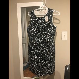J. Crew Leopard Print Dress